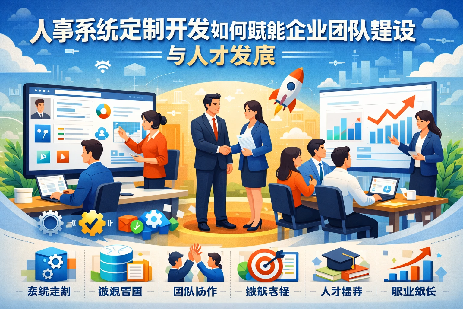 人事系统定制开发如何赋能企业团队建设与人才发展