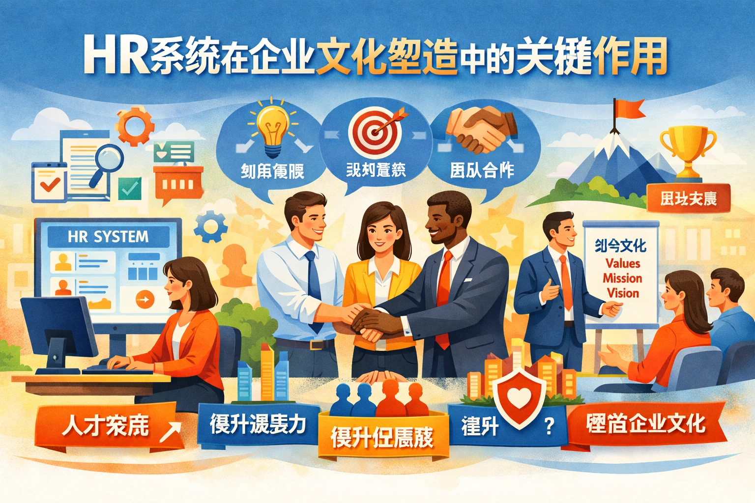 HR系统在企业文化塑造中的关键作用