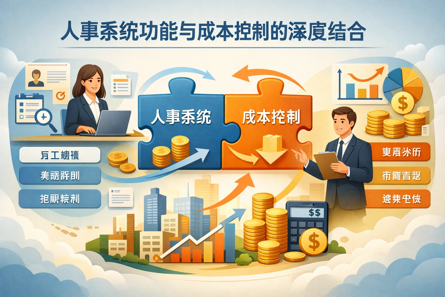 人事系统功能与成本控制的深度结合