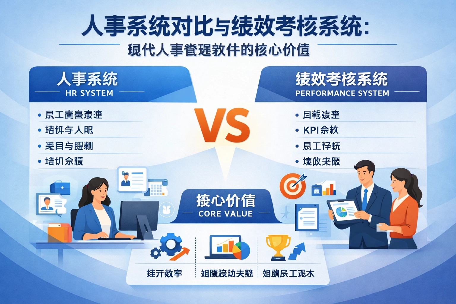 人事系统对比与绩效考核系统：现代人事管理软件的核心价值