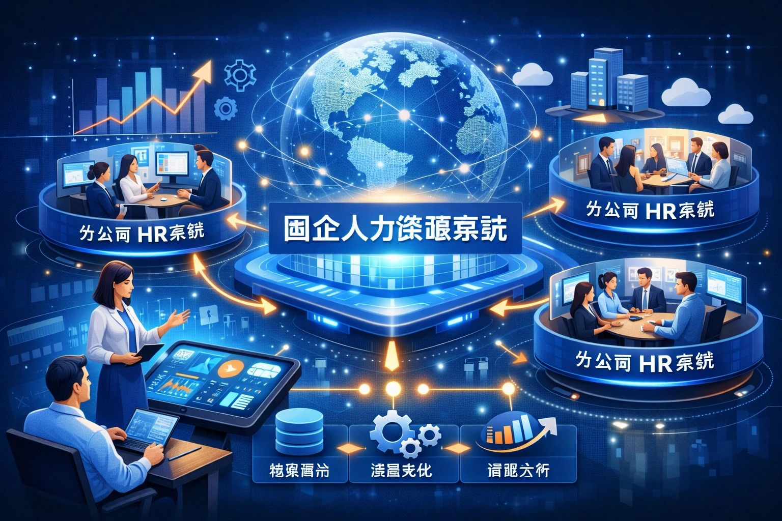 国企人力资源系统与多分支机构HR系统的优化策略