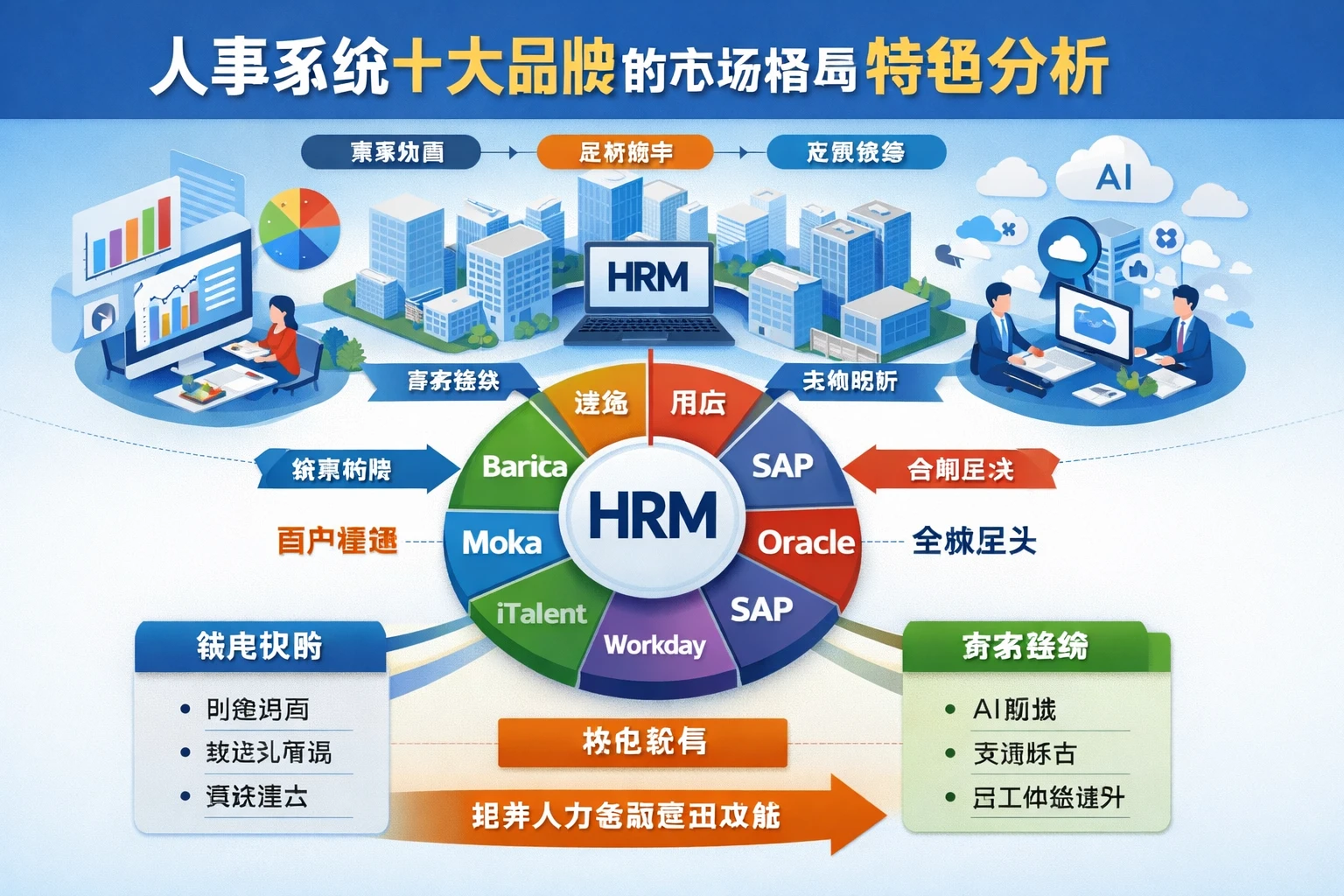 人事系统十大品牌的市场格局与特色分析