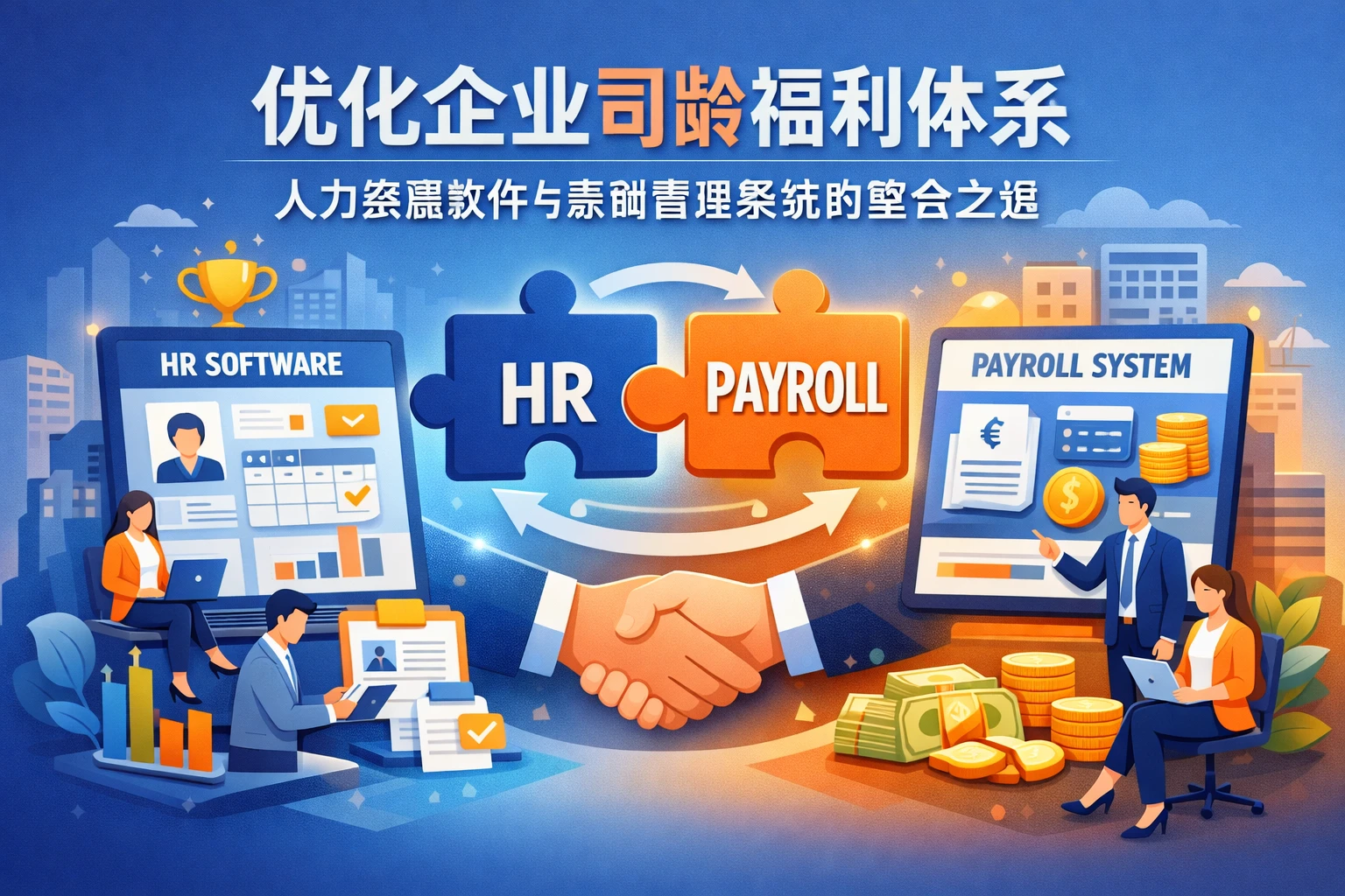 优化企业司龄福利体系：人力资源软件与薪酬管理系统的整合之道