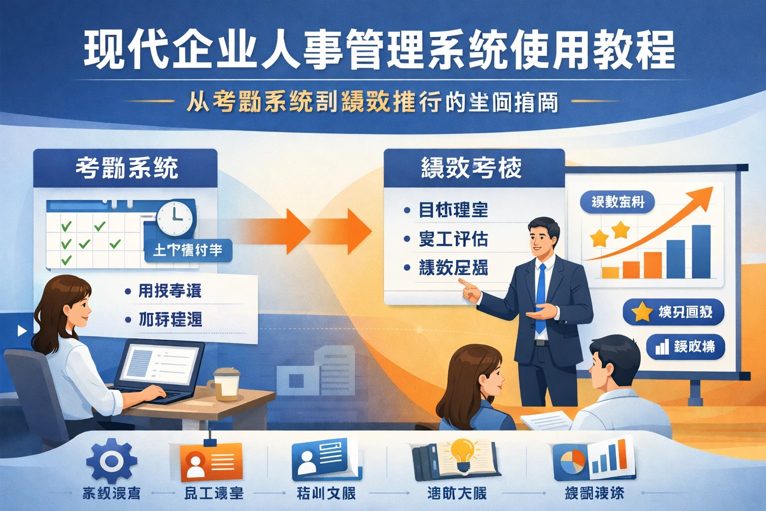 现代企业人事管理系统使用教程：从考勤系统到绩效推行的全面指南