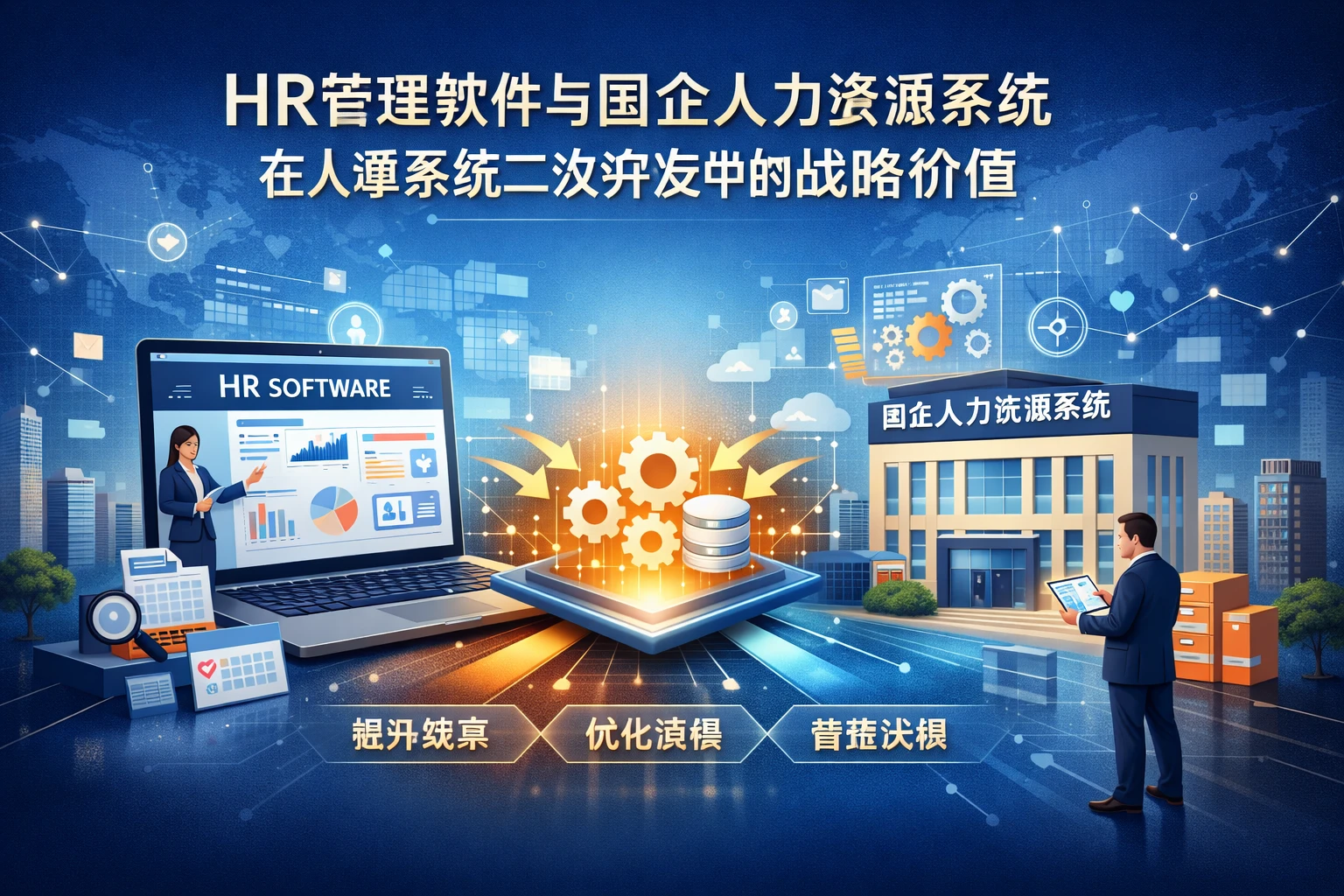 HR管理软件与国企人力资源系统在人事系统二次开发中的战略价值