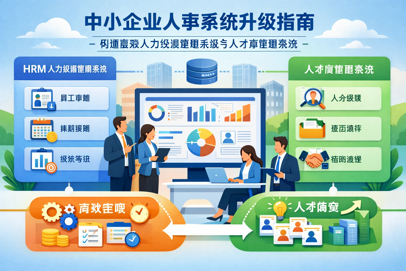 中小企业人事系统升级指南:构建高效人力资源管理系统与人才库管理系统