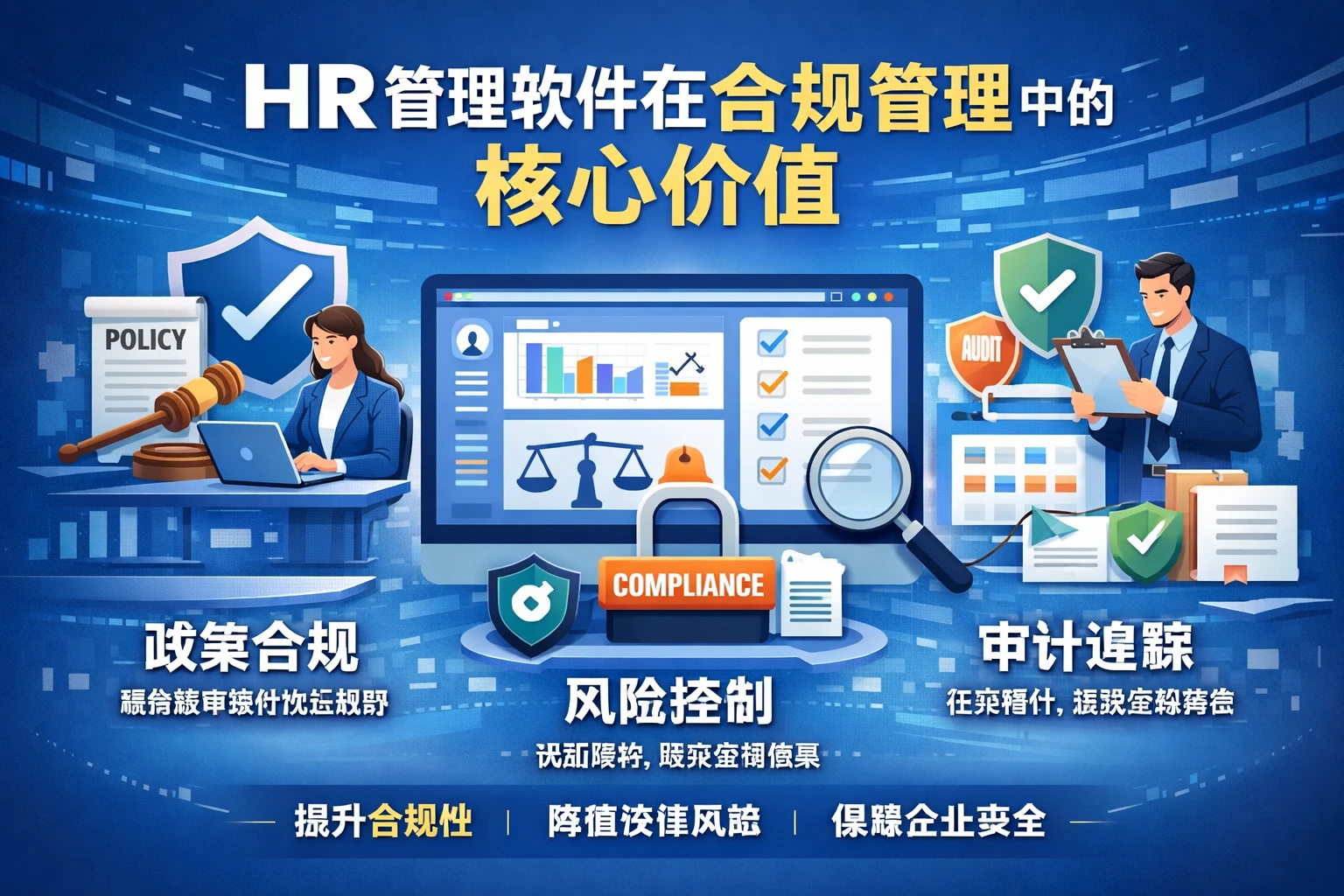 HR管理软件在合规管理中的核心价值