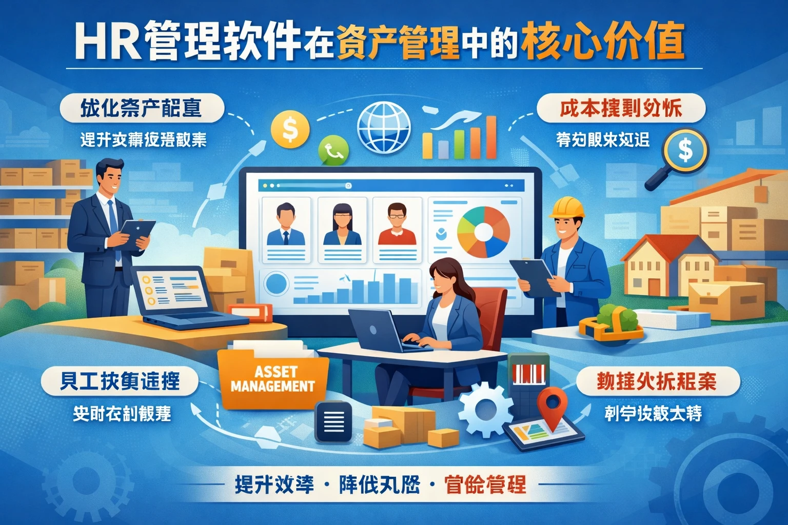 HR管理软件在资产管理中的核心价值