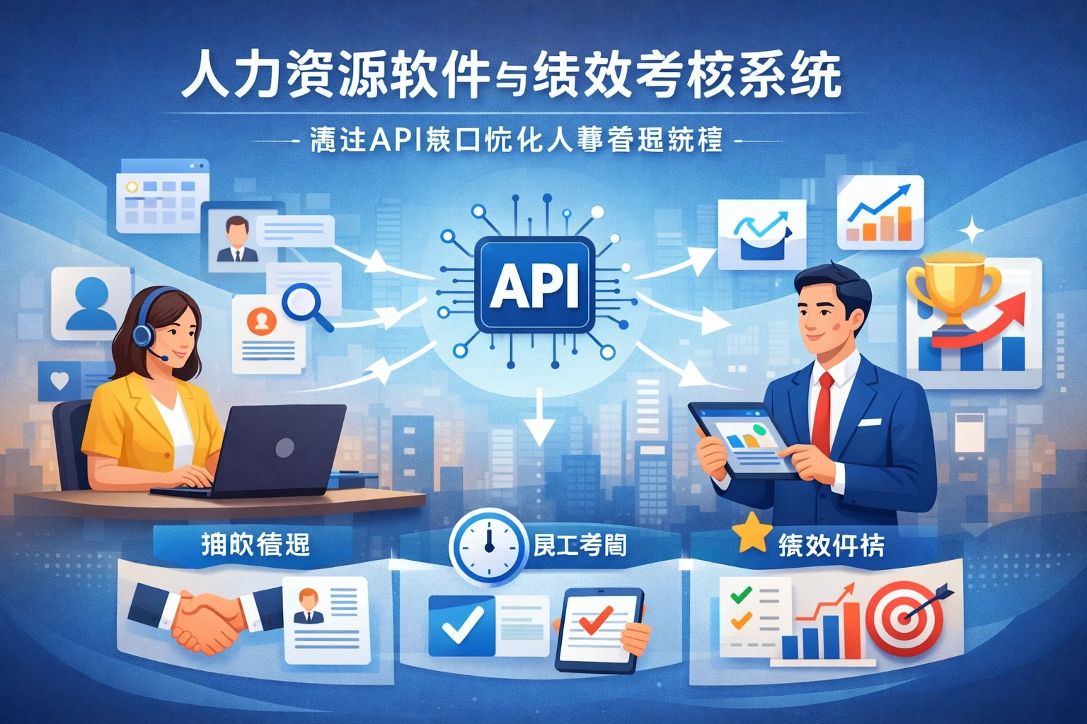 人力资源软件与绩效考核系统：通过API接口优化人事管理流程