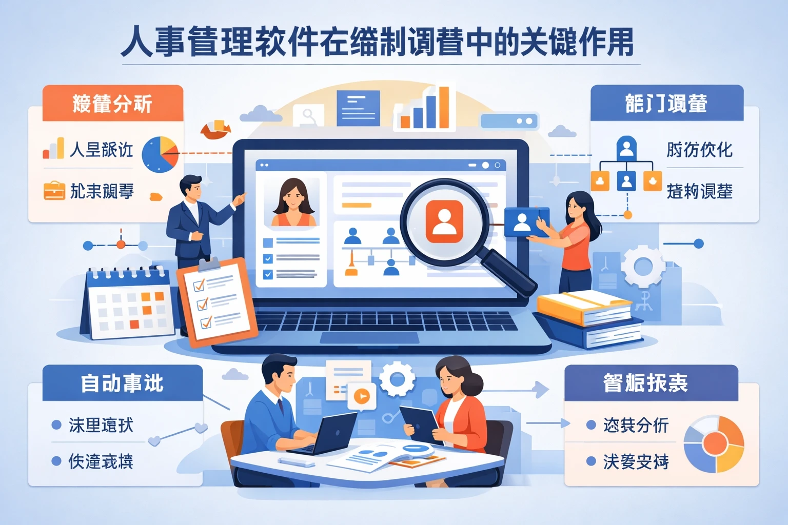 人事管理软件在编制调整中的关键作用