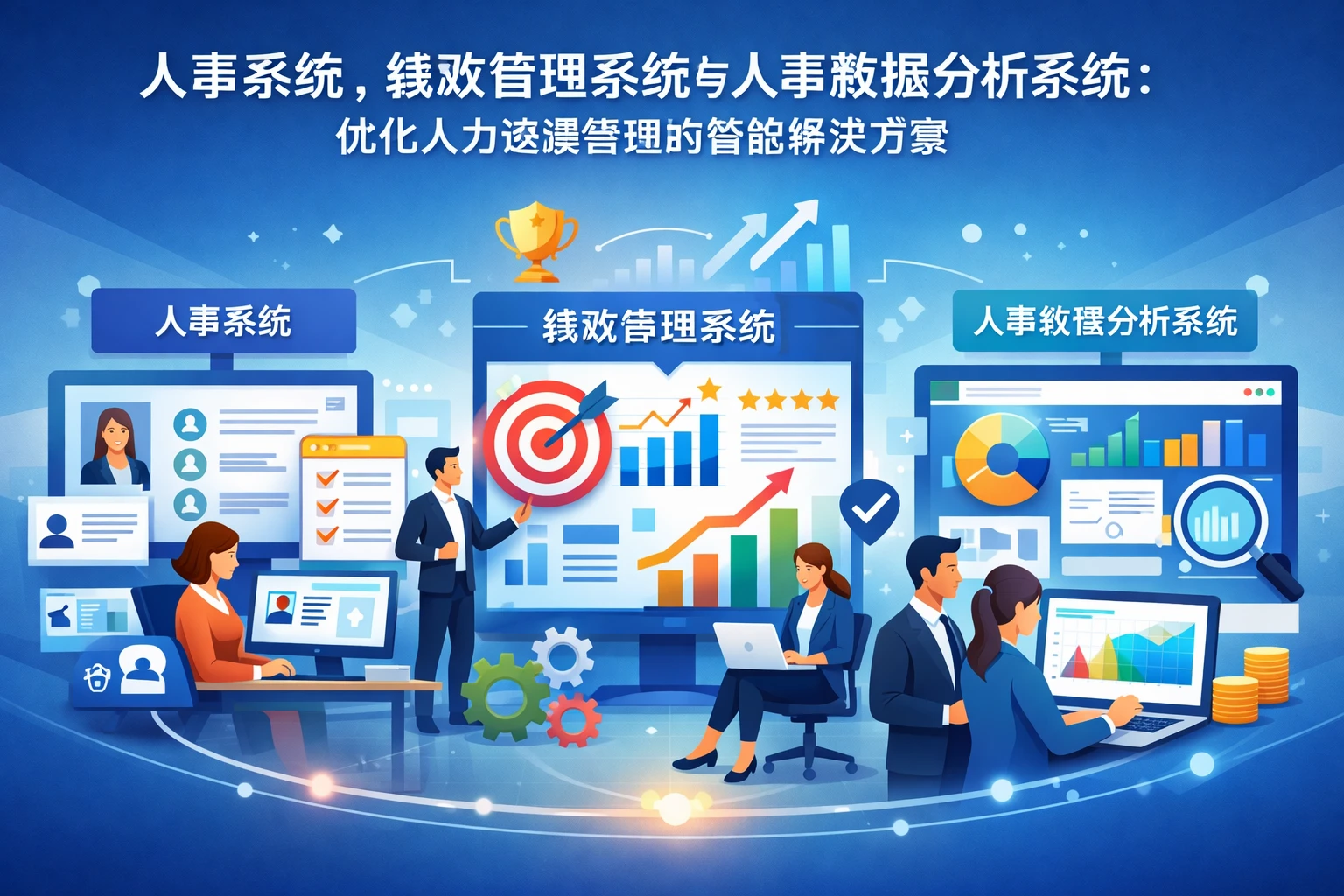 人事系统、绩效管理系统与人事数据分析系统：优化人力资源管理的智能解决方案