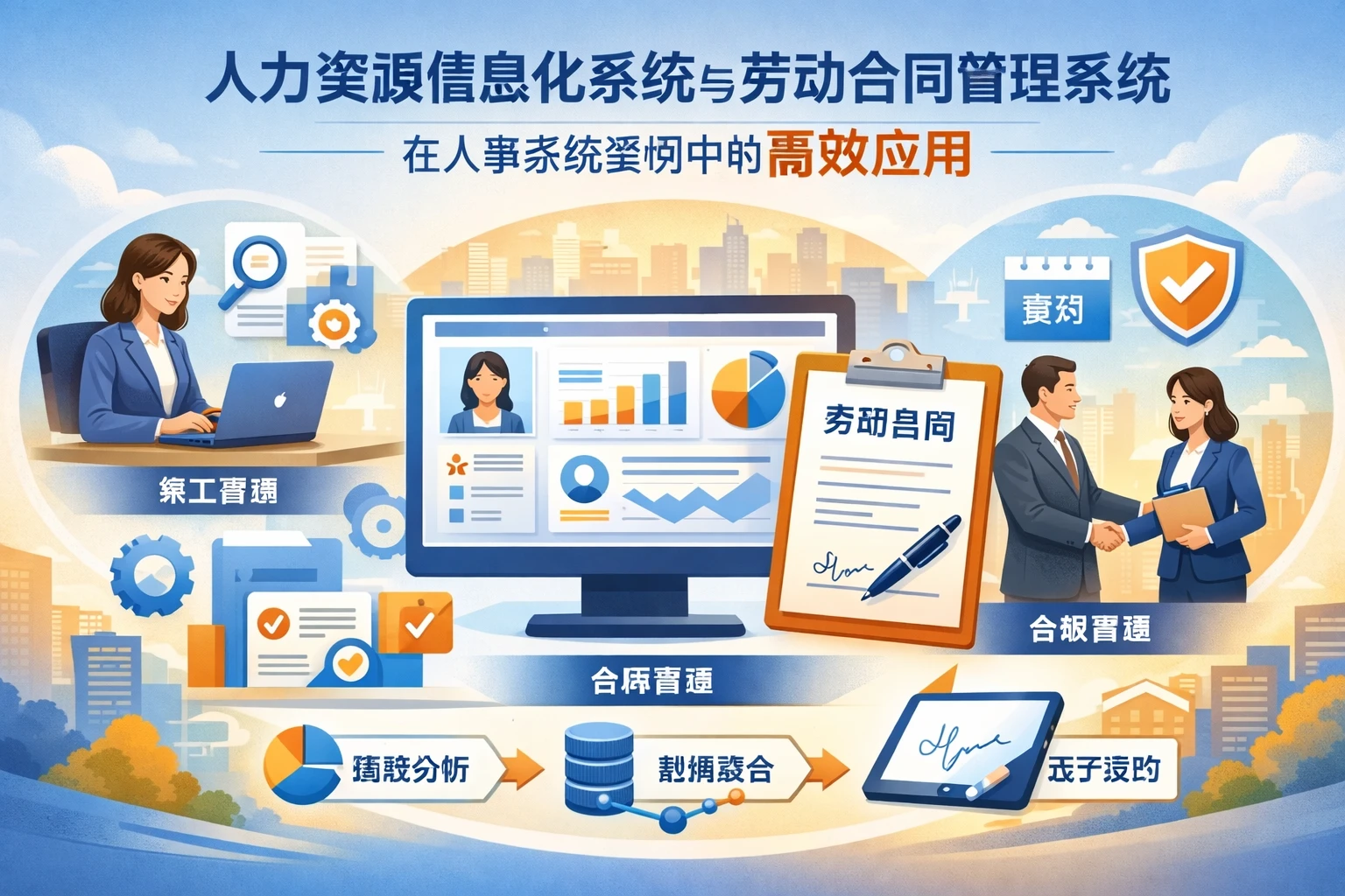 人力资源信息化系统与劳动合同管理系统在人事系统案例中的高效应用