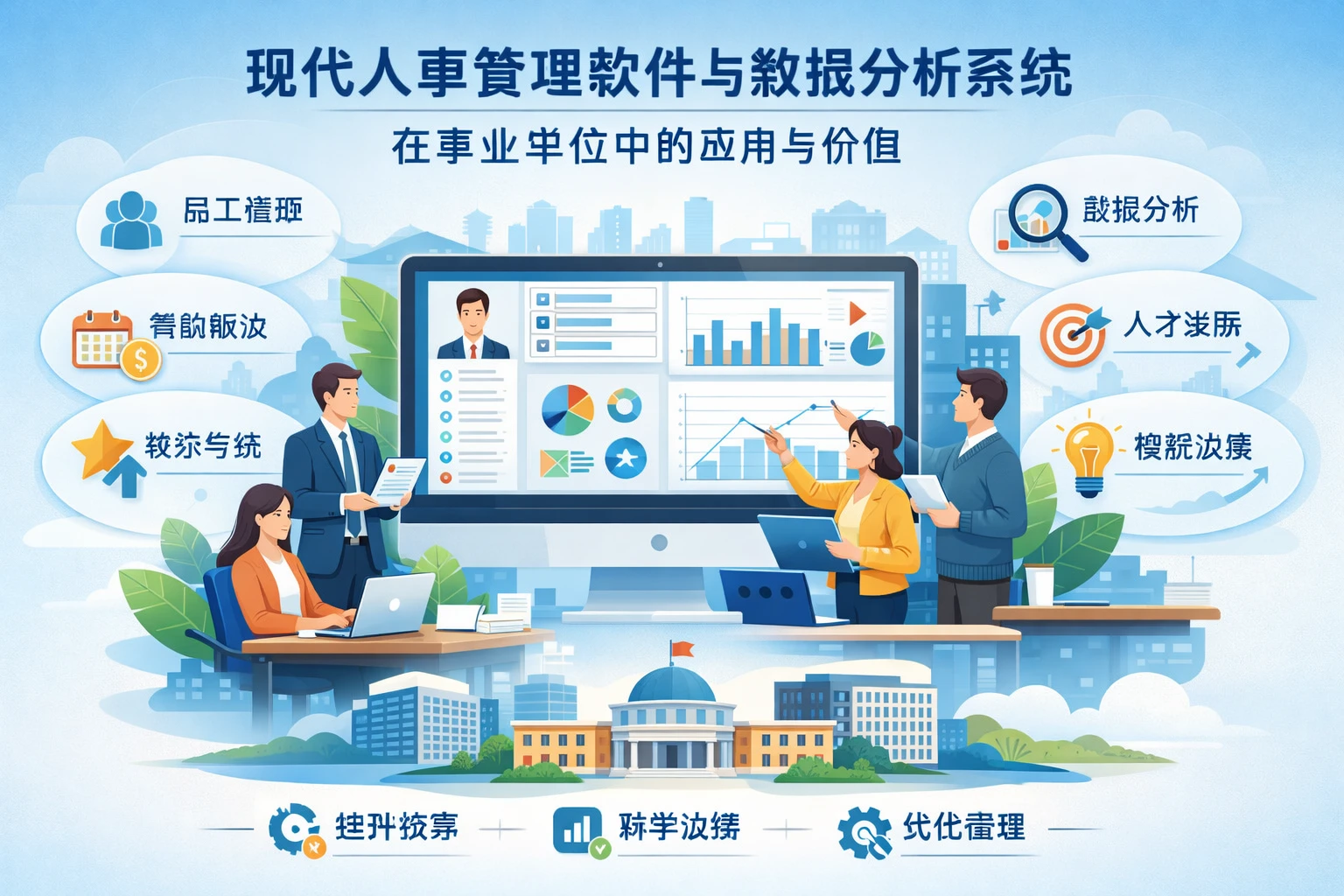 现代人事管理软件与数据分析系统在事业单位中的应用与价值