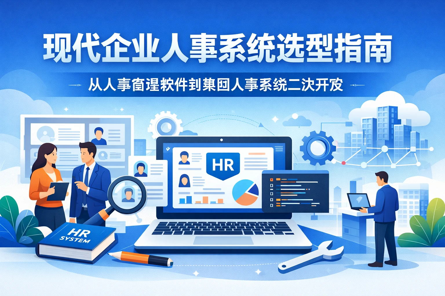 现代企业人事系统选型指南：从人事管理软件到集团人事系统二次开发
