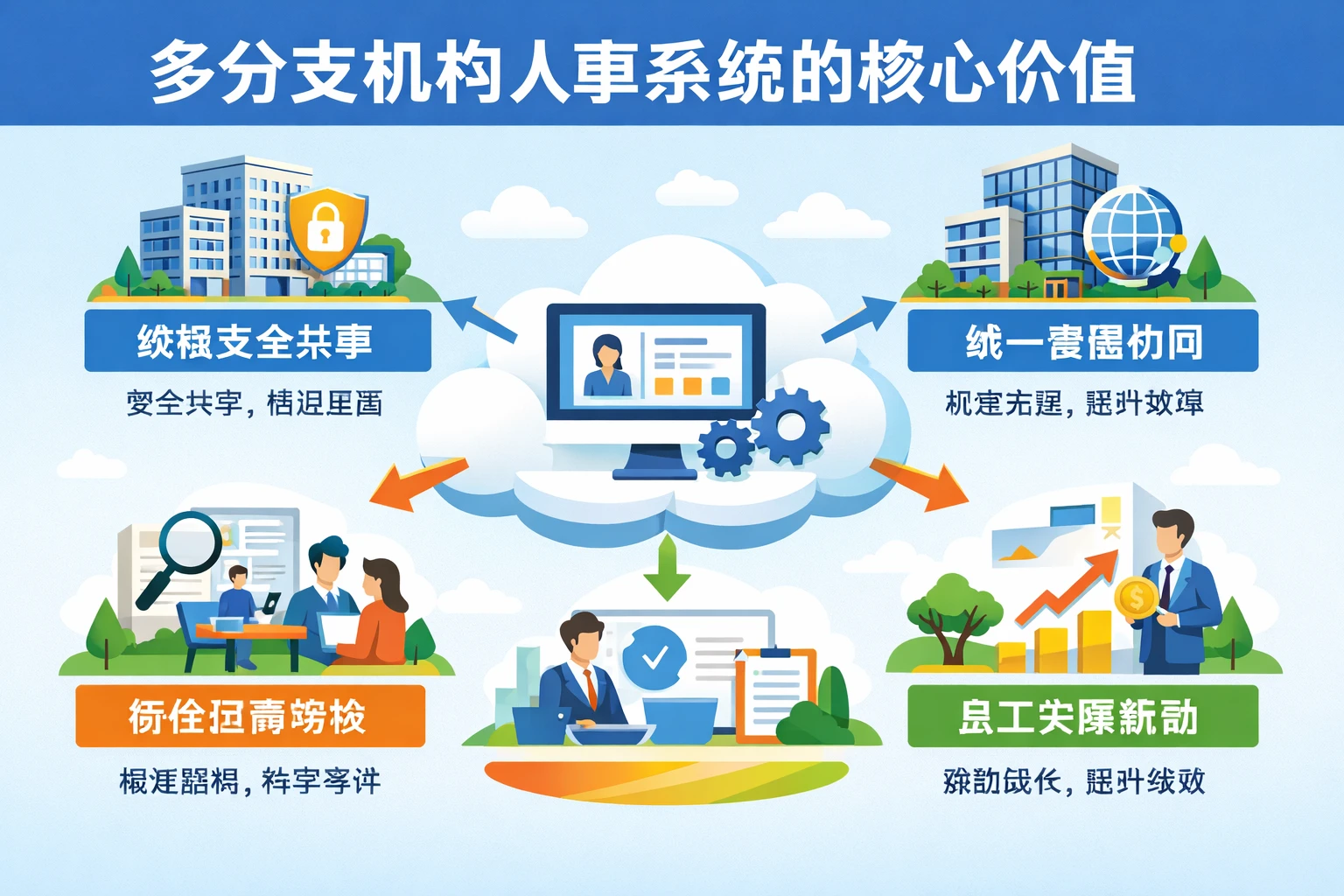 多分支机构人事系统的核心价值