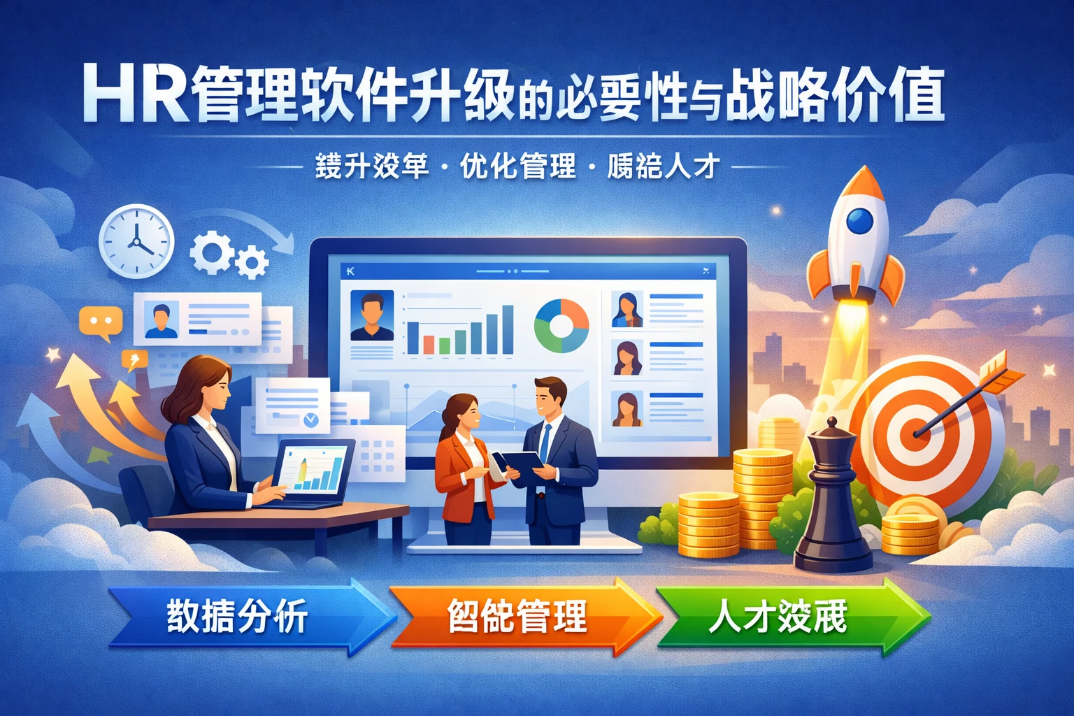 HR管理软件升级的必要性与战略价值
