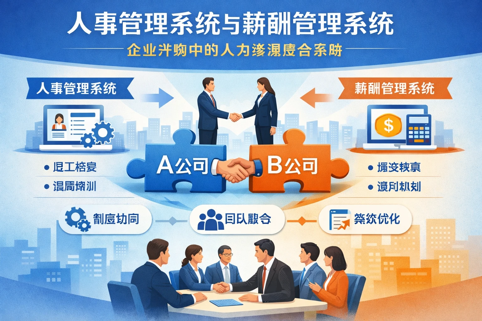 人事管理系统与薪酬管理系统：企业并购中的人力资源整合策略