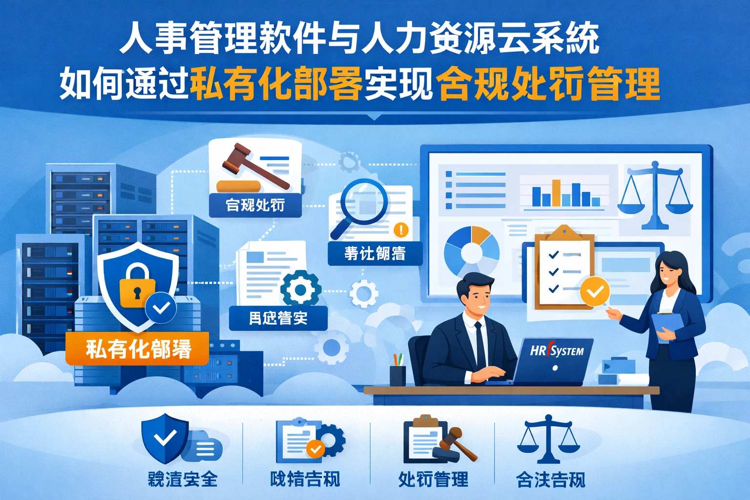 人事管理软件与人力资源云系统如何通过私有化部署实现合规处罚管理