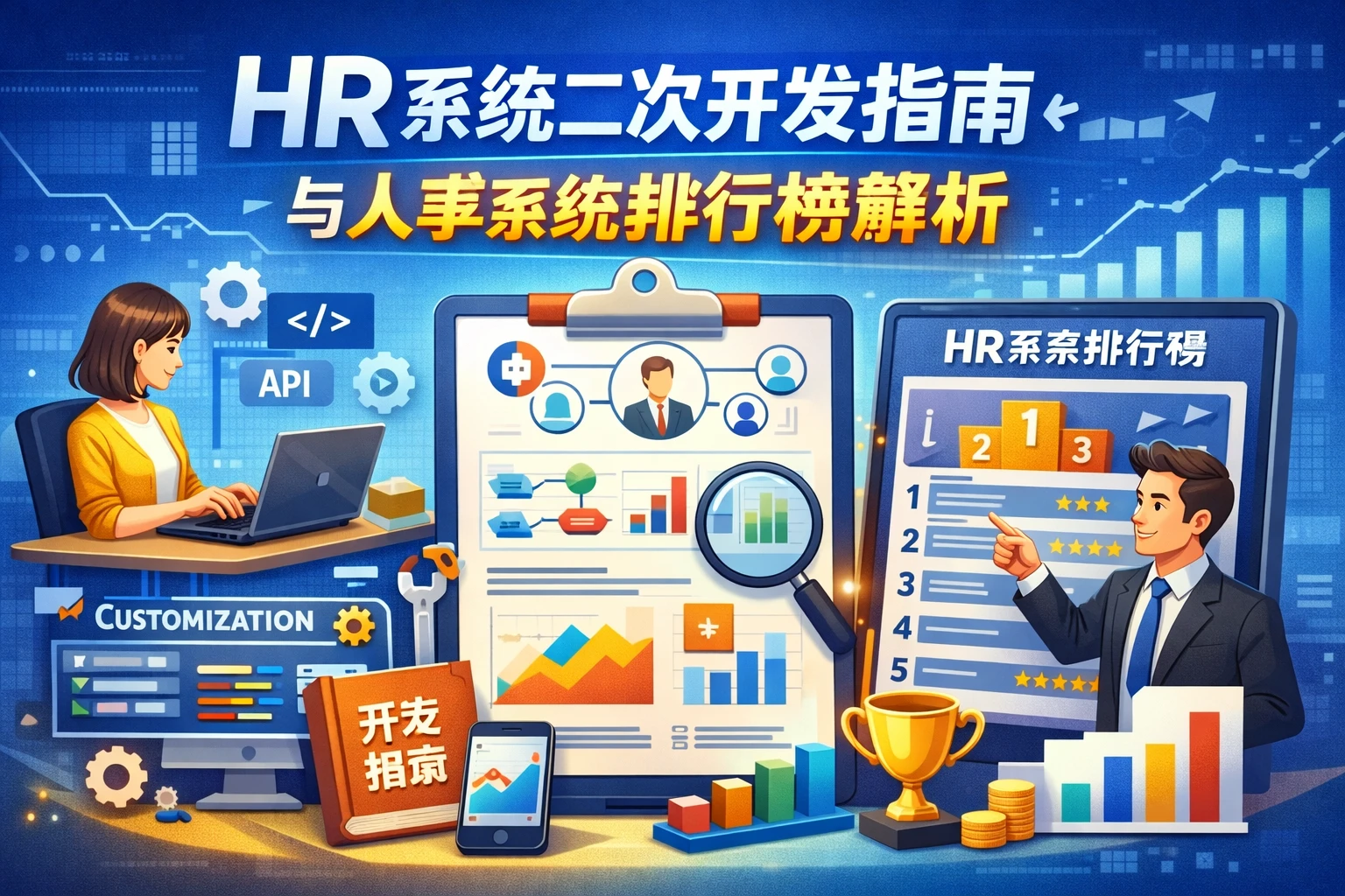 HR系统二次开发指南与人事系统排行榜解析