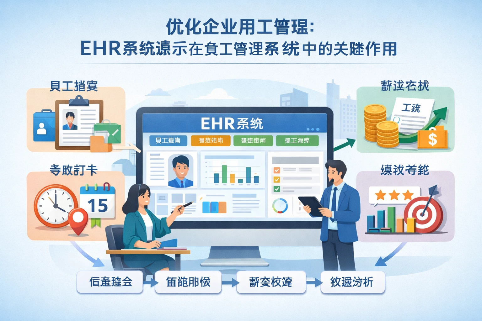 优化企业用工管理：EHR系统演示在员工管理系统中的关键作用