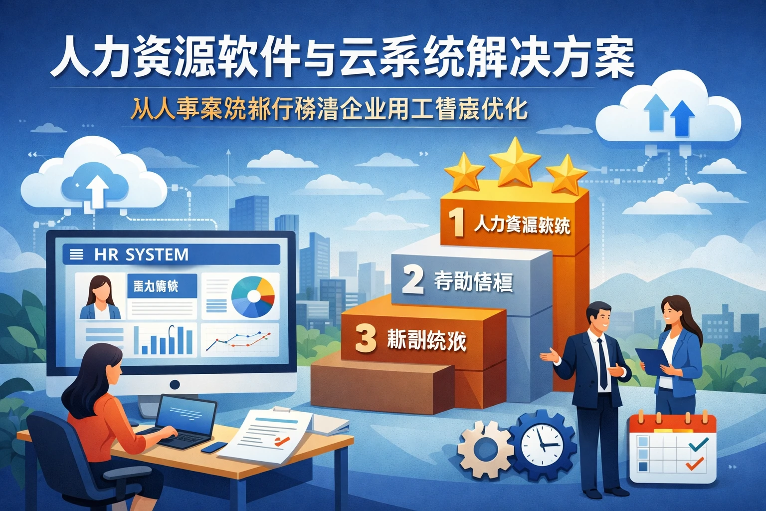 人力资源软件与云系统解决方案：从人事系统排行榜看企业用工管理优化