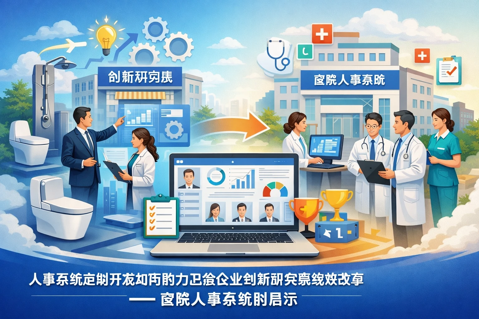 人事系统定制开发如何助力卫浴企业创新研究院绩效改革——医院人事系统的启示