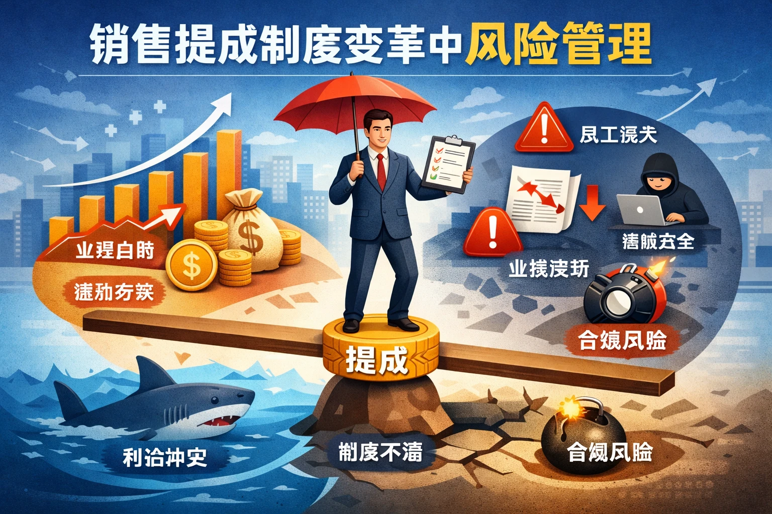 销售提成制度变革中的风险管理