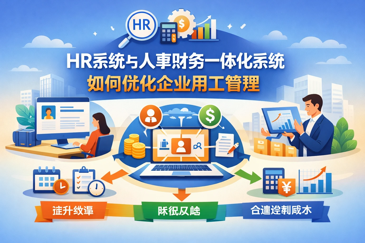 HR系统与人事财务一体化系统如何优化企业用工管理