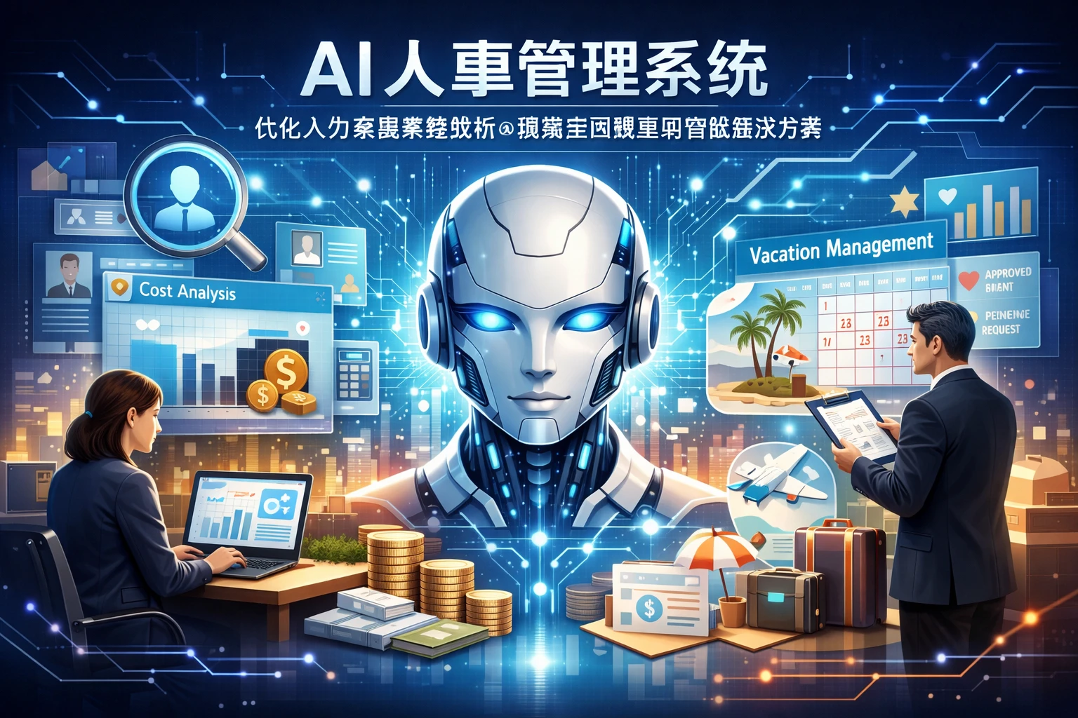 AI人事管理系统:优化人力资源系统报价与假期管理难题的智能解决方案