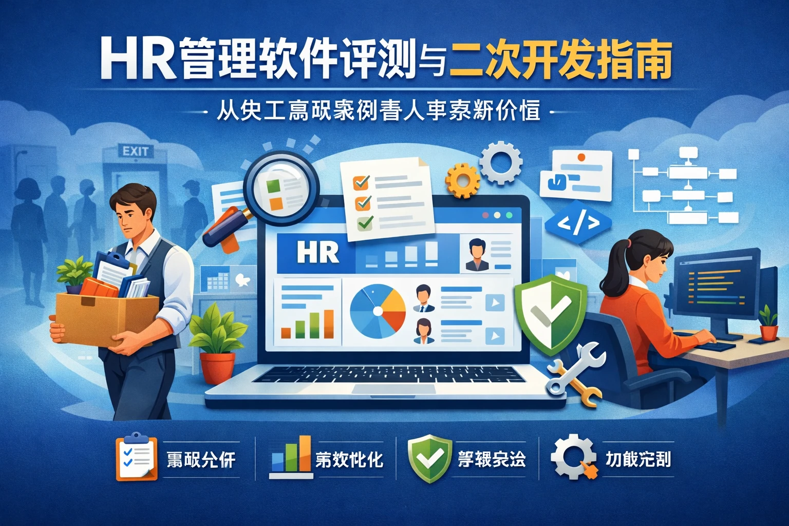 HR管理软件评测与二次开发指南：从员工离职案例看人事系统价值