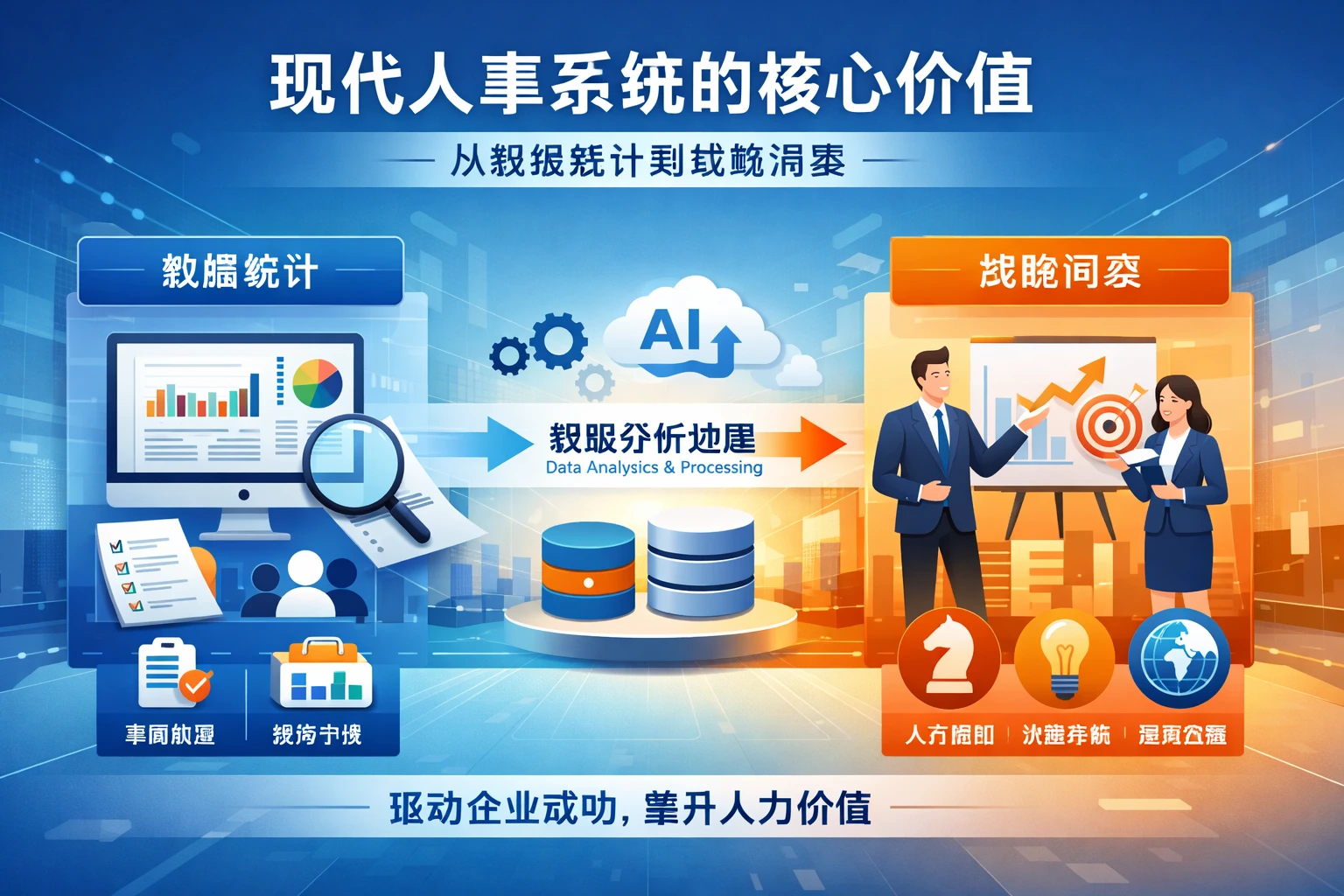 现代人事系统的核心价值：从数据统计到战略洞察