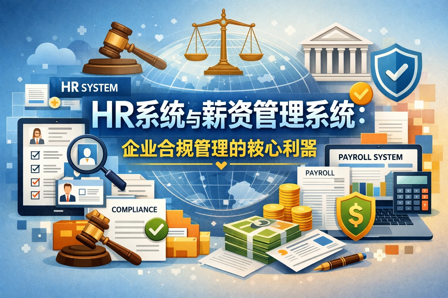 HR系统与薪资管理系统：企业合规管理的核心利器