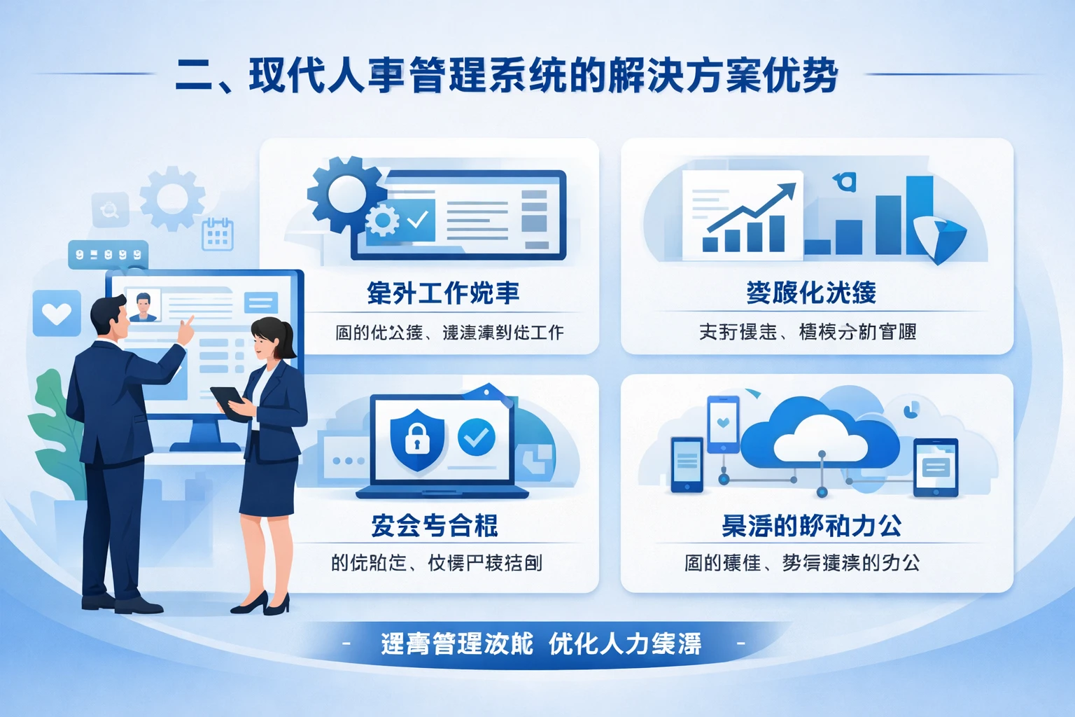 二、现代人事管理系统的解决方案优势