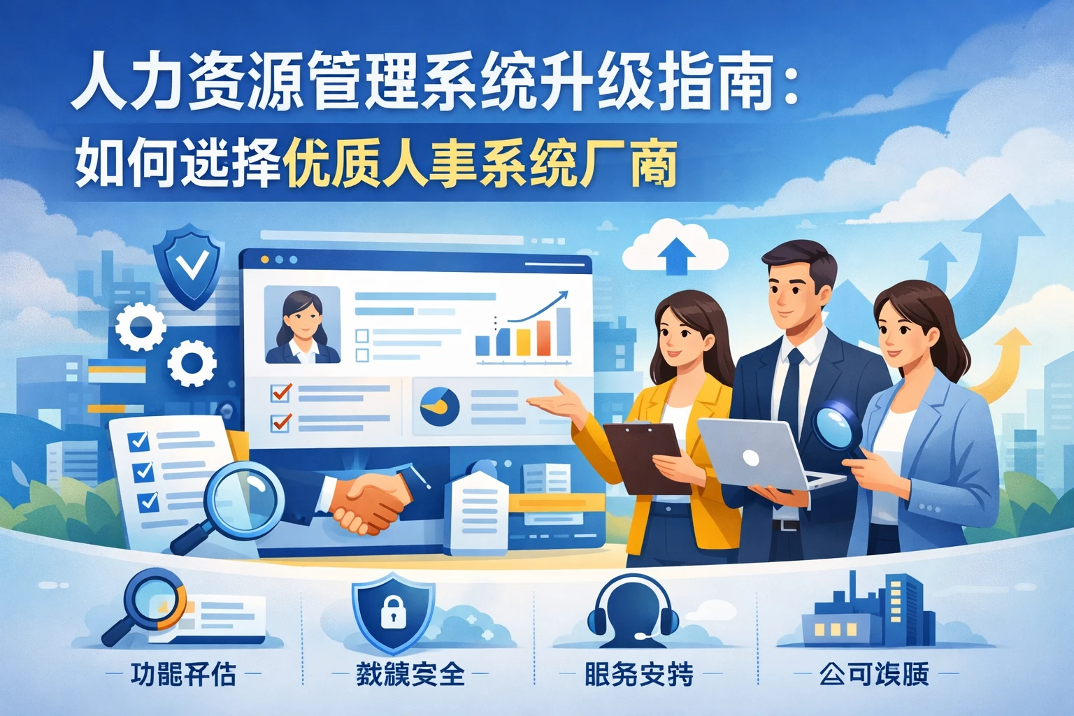 人力资源管理系统升级指南：如何选择优质人事系统厂商