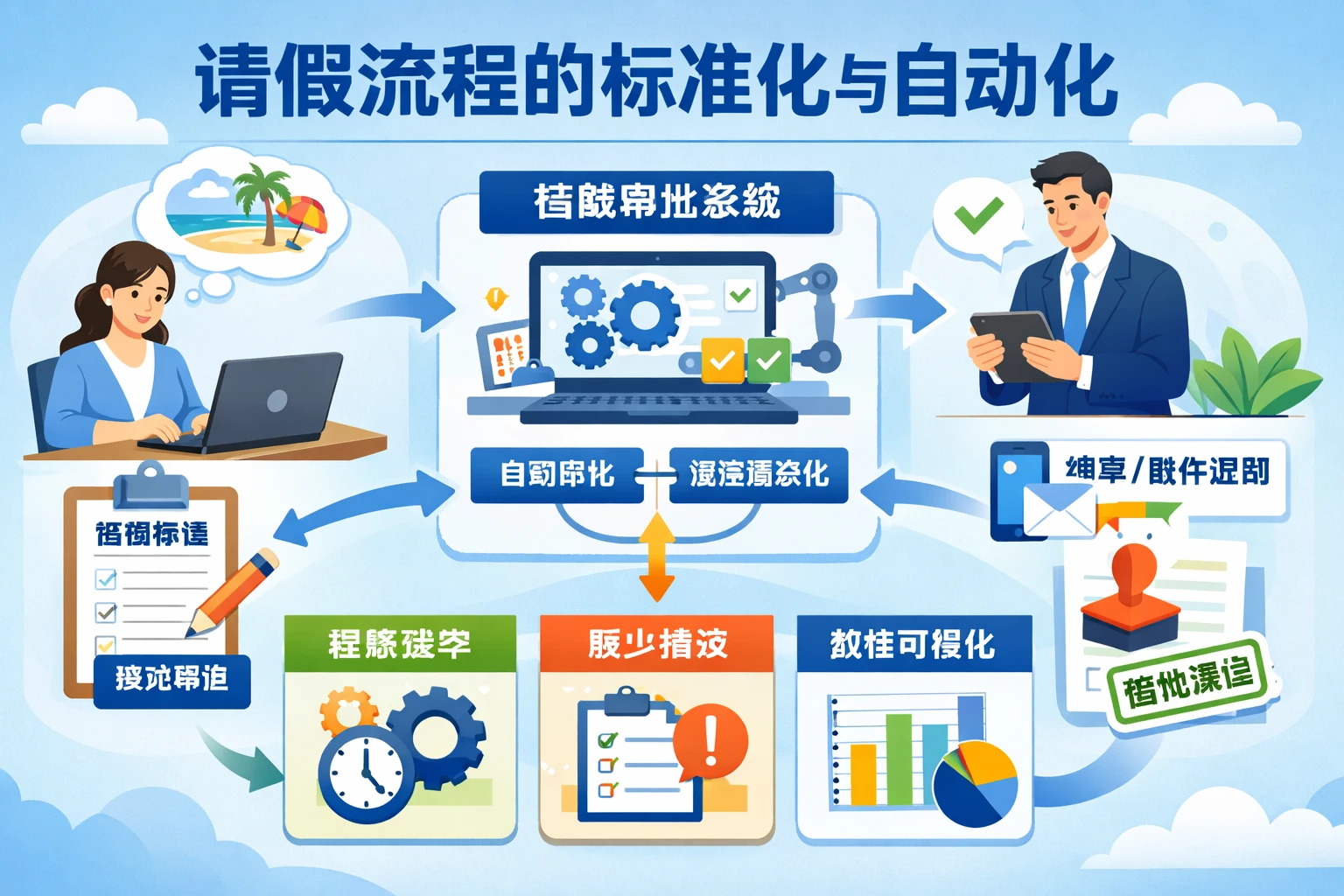请假流程的标准化与自动化