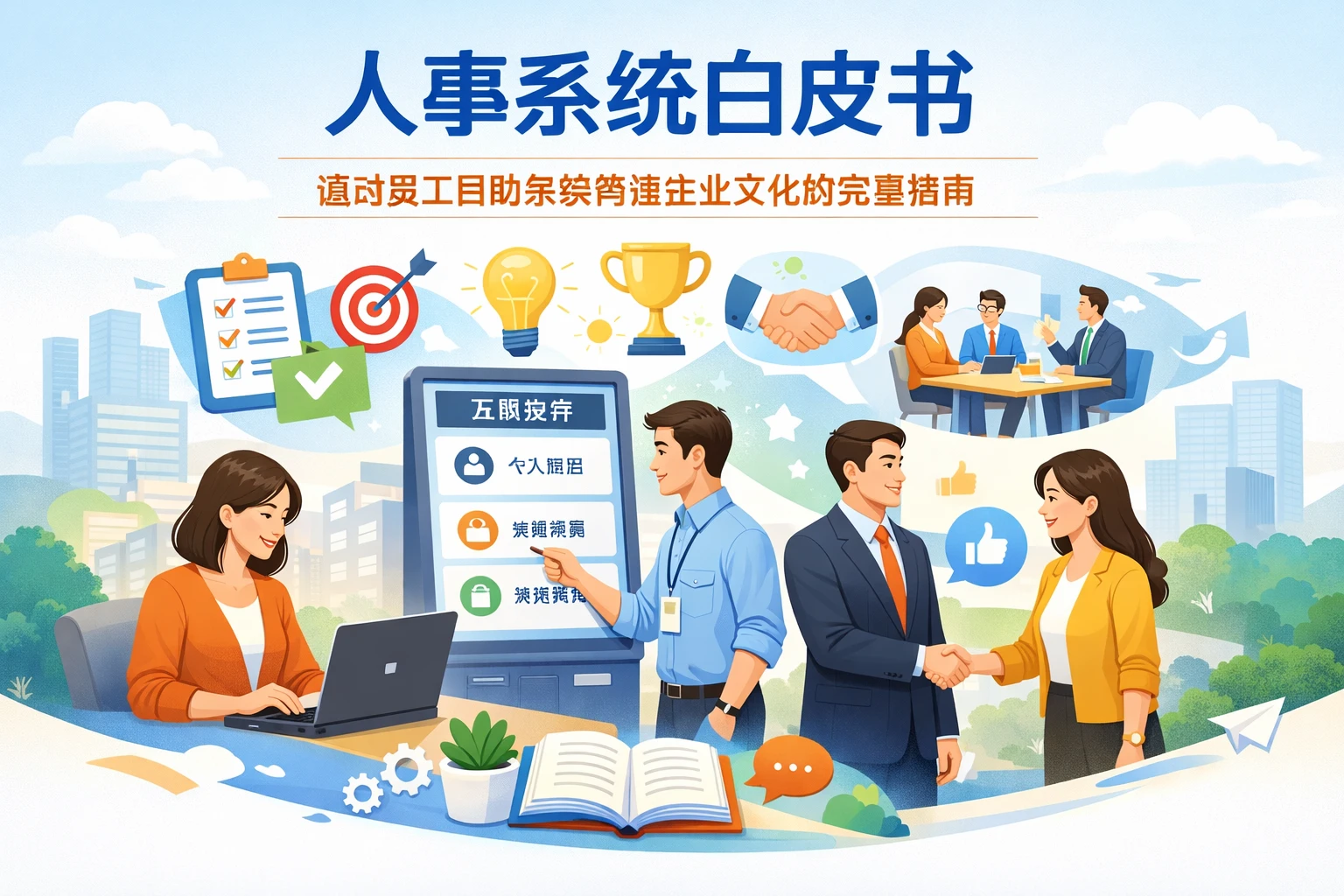 人事系统白皮书：通过员工自助系统构建企业文化的完整指南