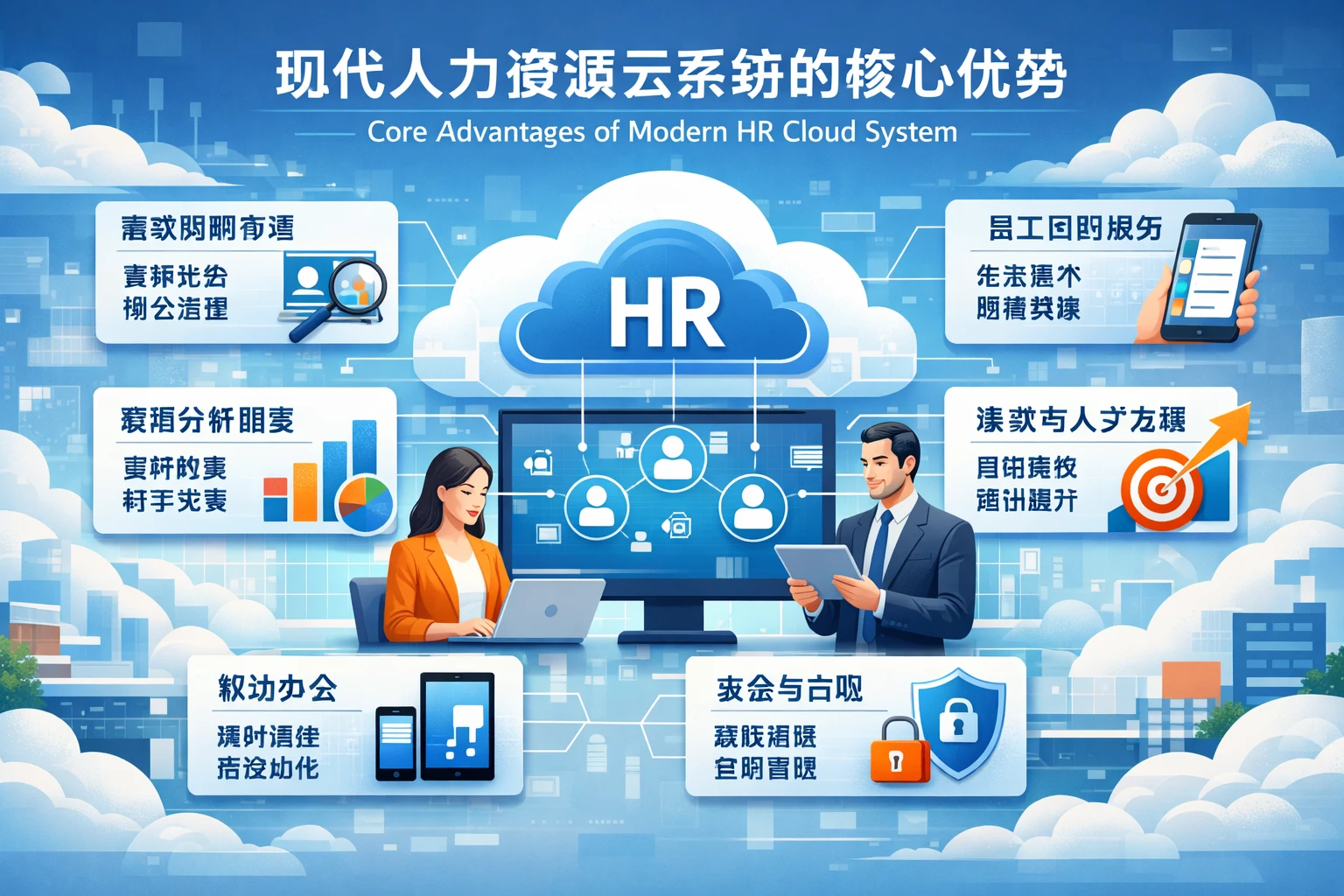 现代人力资源云系统的核心优势