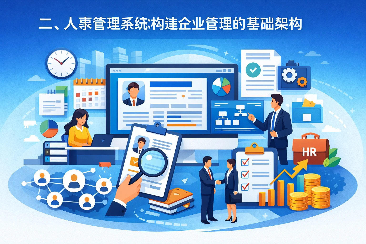 二、人事管理系统：构建企业管理的基础架构
