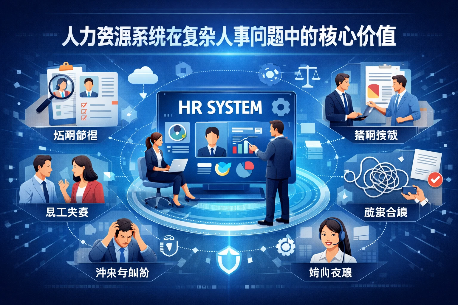 人力资源系统在复杂人事问题中的核心价值