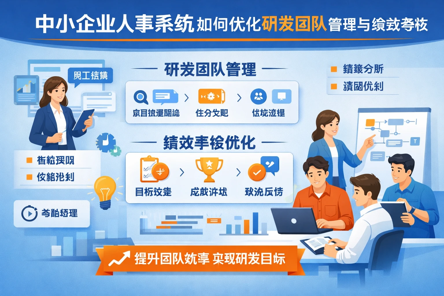 中小企业人事系统如何优化研发团队管理与绩效考核