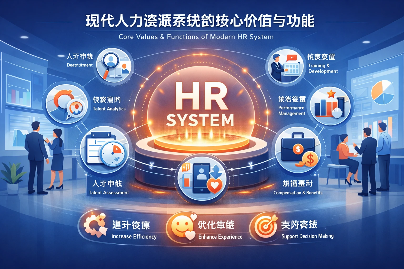 现代人力资源系统的核心价值与功能