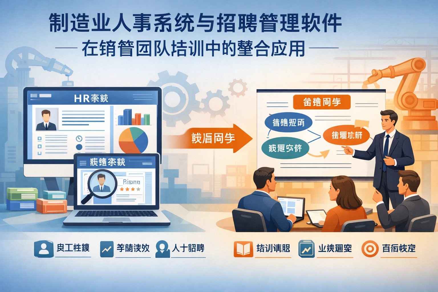 制造业人事系统与招聘管理软件在销售团队培训中的整合应用