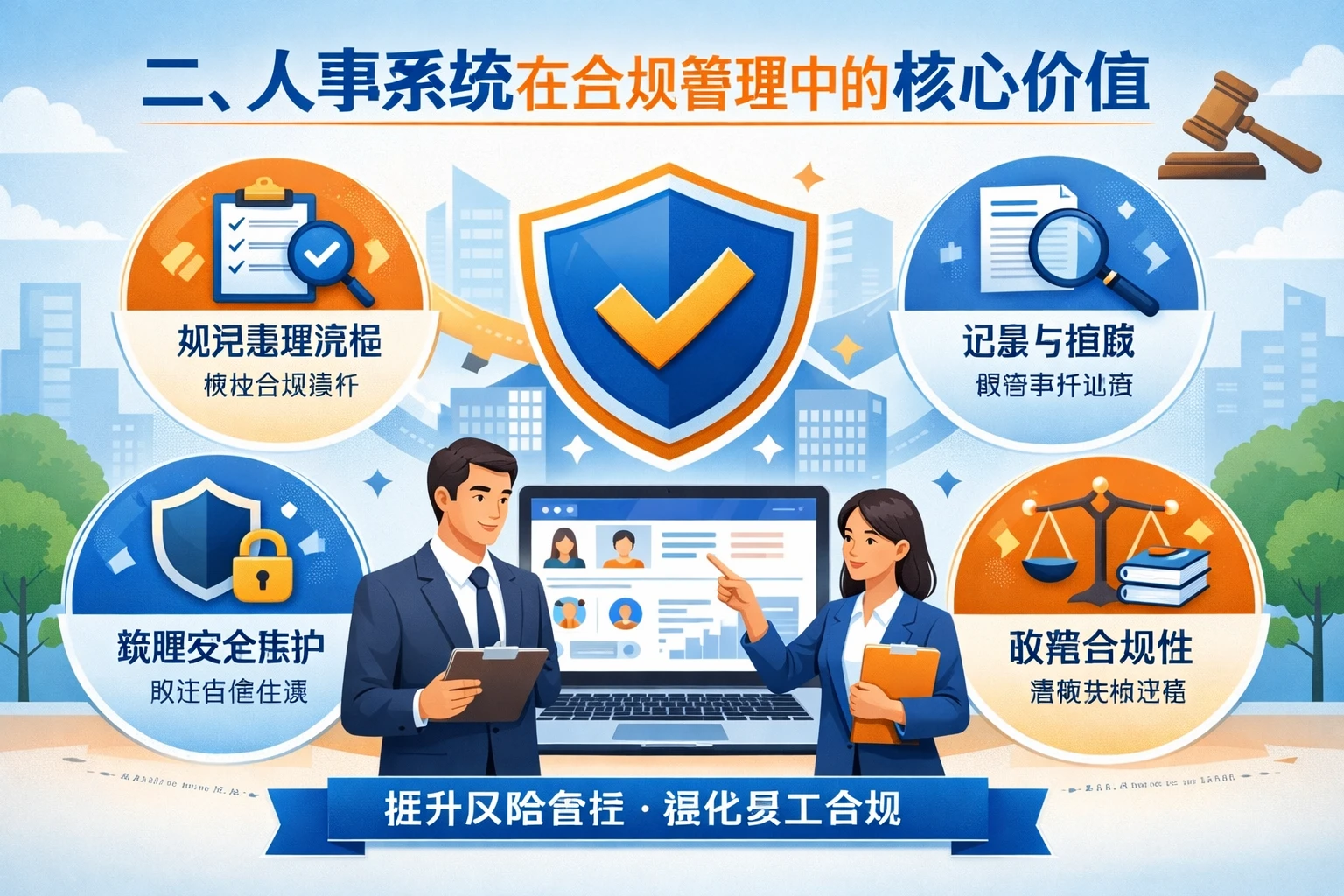 二、人事系统在合规管理中的核心价值