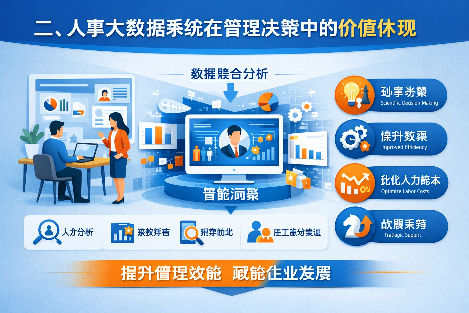 二、人事大数据系统在管理决策中的价值体现