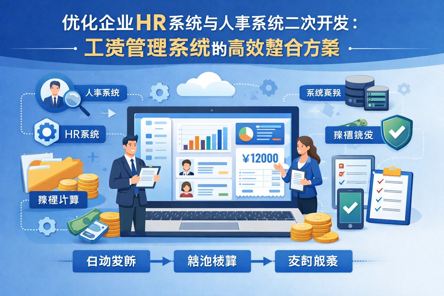 优化企业HR系统与人事系统二次开发：工资管理系统的高效整合方案