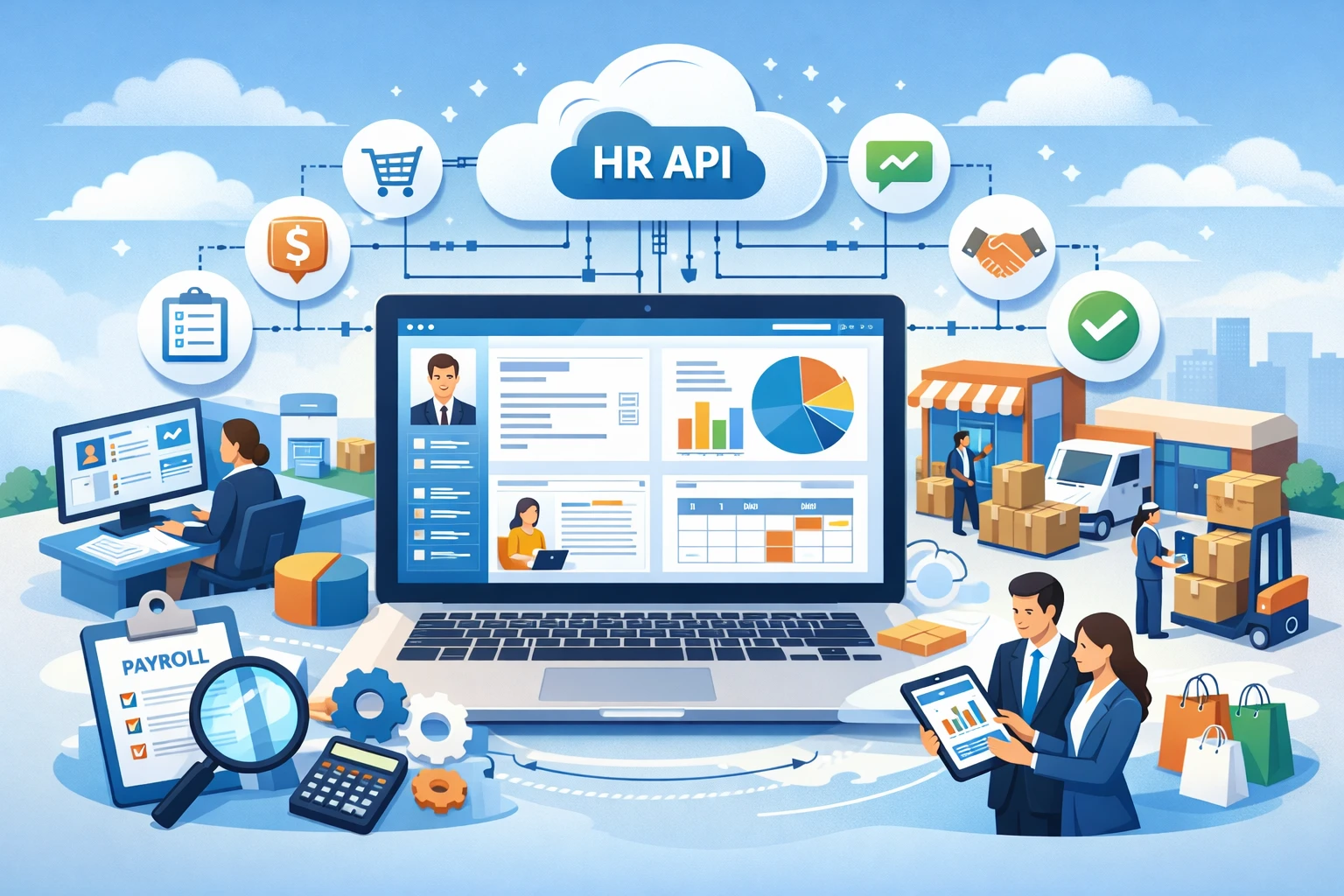 HR管理软件与人事系统API接口：云端版人事管理系统如何赋能电商企业高效运营