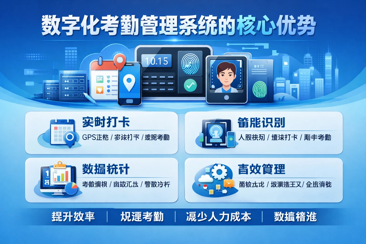 数字化考勤管理系统的核心优势