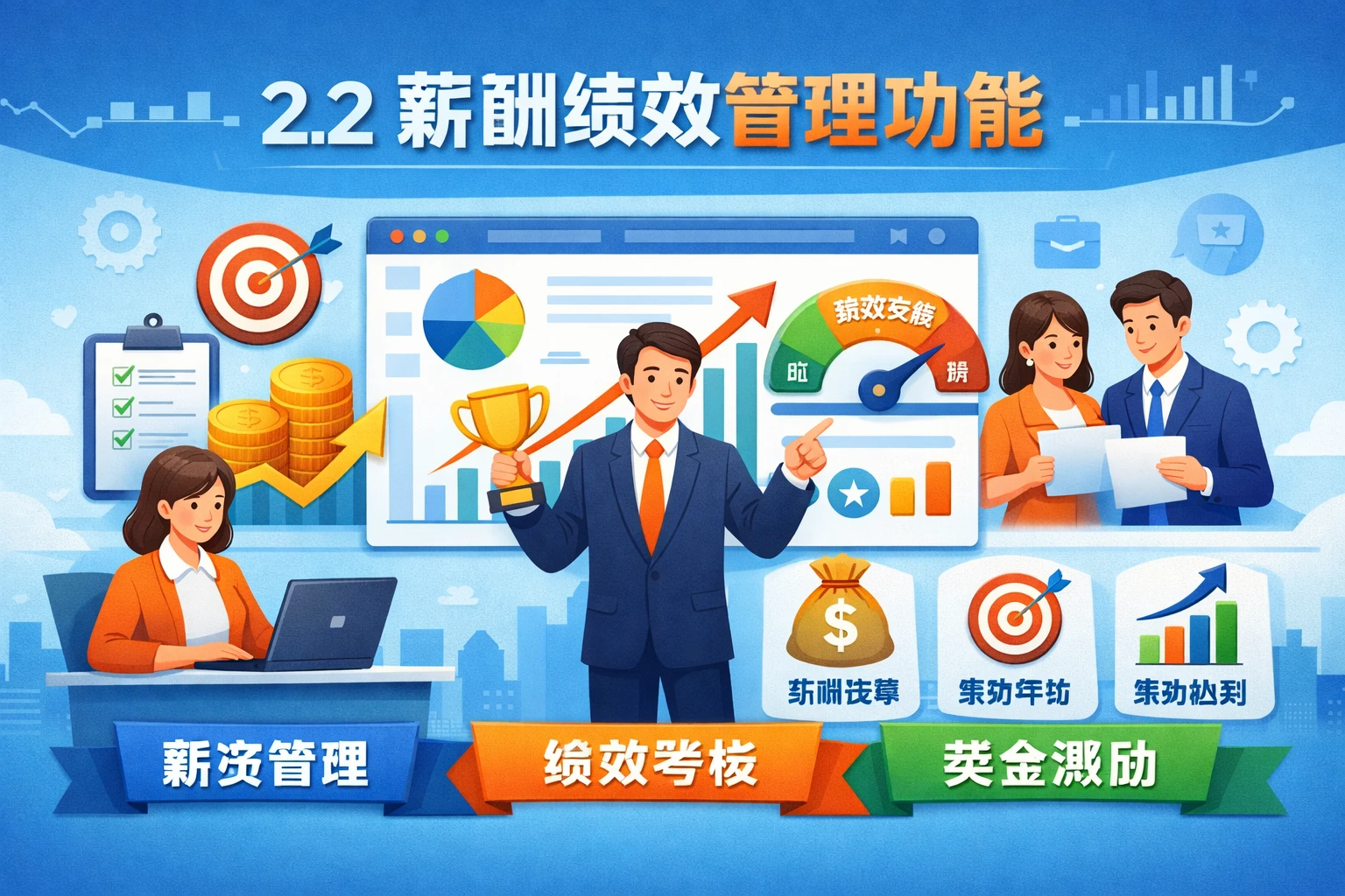 2.2 薪酬绩效管理功能