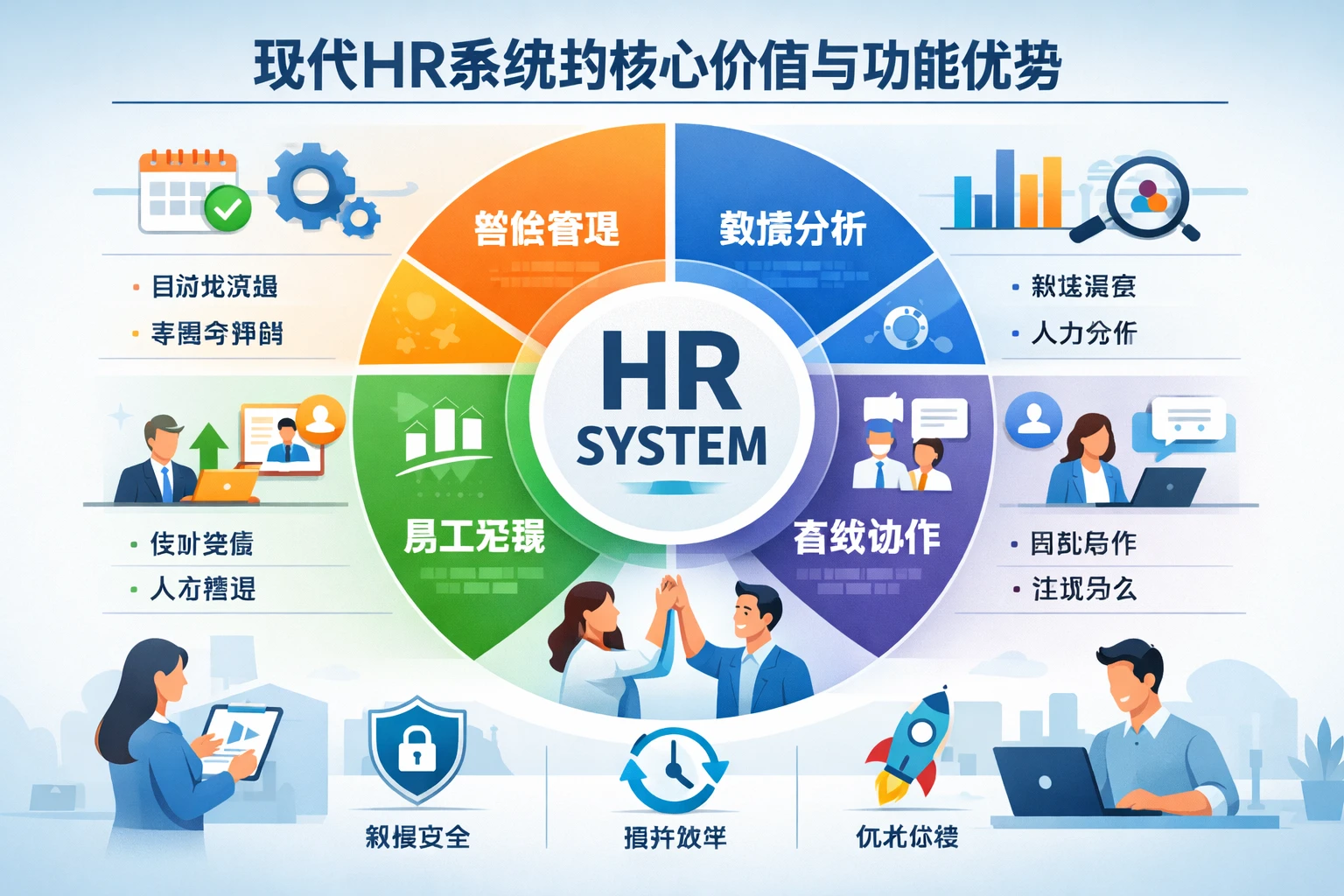 现代HR系统的核心价值与功能优势