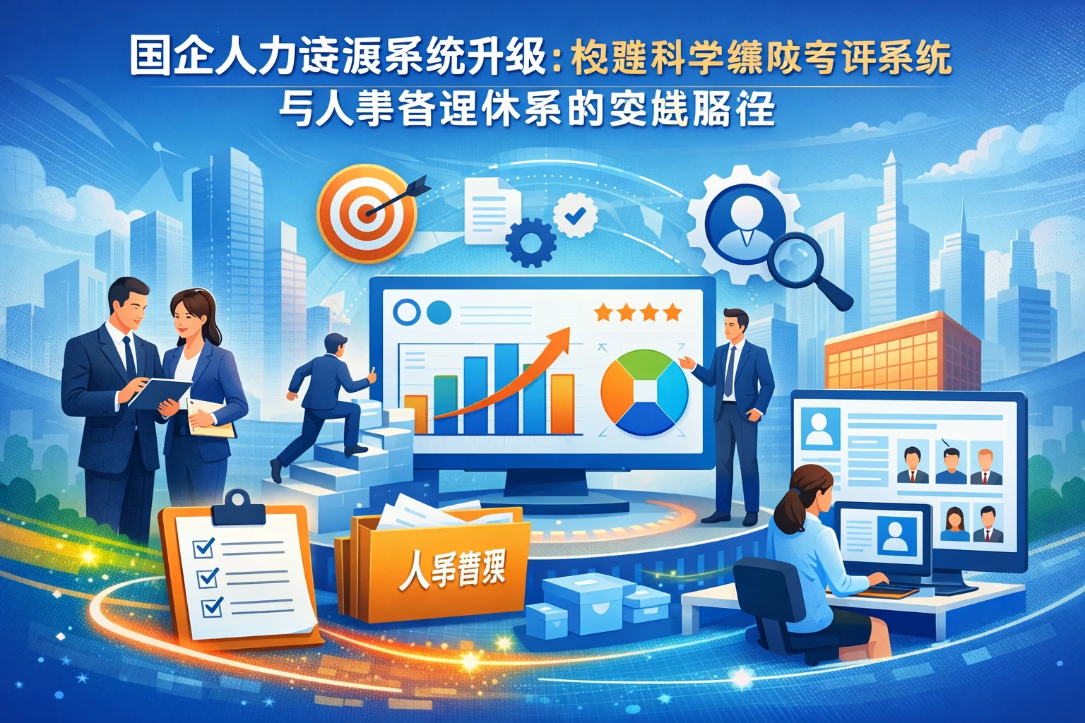 国企人力资源系统升级:构建科学绩效考评系统与人事管理体系的实践路径